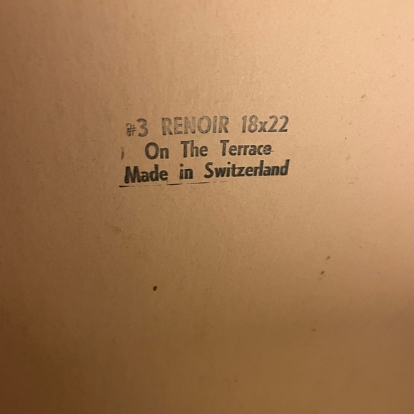 Painting print #3 and frame - Picture 2 of 2